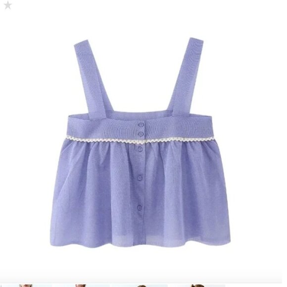 ZARA Sleeveless Knitted Crop Top Size S NEW WITH TAG! - Picture 6 of 6